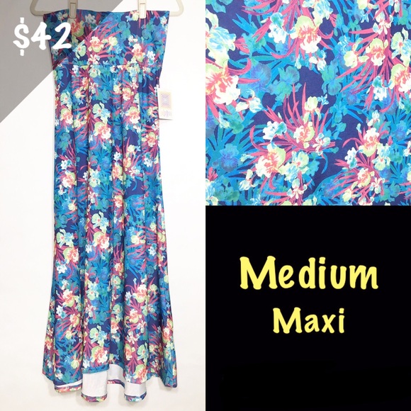 LuLaRoe Dresses & Skirts - NWT LuLaRoe Medium Maxi Skirt Tropical